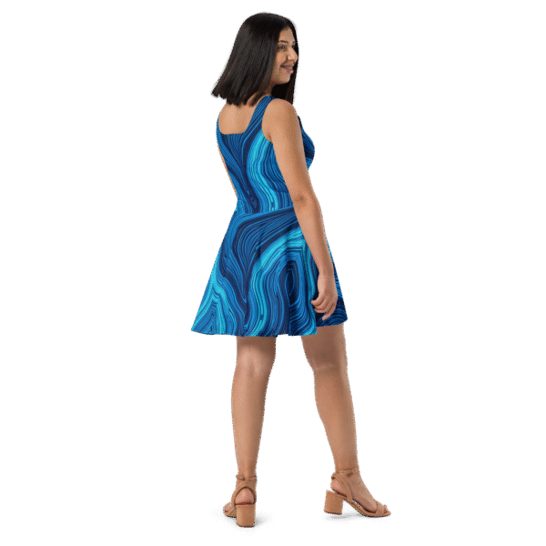all-over-print-skater-dress-white-right-6853fb192ca3f.png Skater Designer Dress Blue